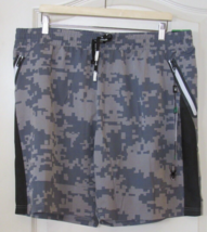 Spyder Active Woven Drawstring Athletics Shorts Grey Camouflage Men&#39;s Sz... - $338.06 MXN