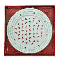 NEW Hallmark Appreciation  Platter Plate Grateful Thankful Cherries 12 Inch - $14.39