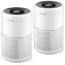 2 Pack Air Purifier for Home Bedroom with H13 True HEPA Filter for Smoke... - $154.88