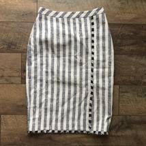 Banana Republic Stripe Tweed Pencil Skirt sz 0 NWOT - $19.34