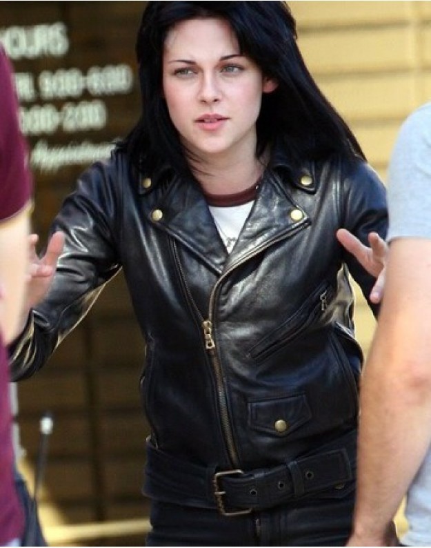 Handmade THE RUNWAYS: KRISTEN STEWART (JOAN JETT) LEATHER JACKET, FASHION JACKET