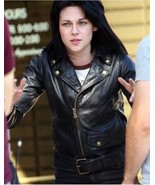 Handmade THE RUNWAYS: KRISTEN STEWART (JOAN JETT) LEATHER JACKET, FASHIO... - $143.99