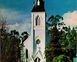 Santo Croce Chiesa Santa Cruz California Ca Unp Cromo Cartolina B4 - £2.38 GBP