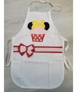 Minnie Personalized Apron, Cupcake Apron, Girls Minnie Apron,  Gifts For... - £13.43 GBP
