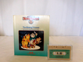 Teddy Ruxpin The Missing Princess Book &amp; Tape 1980s Worlds of Wonder Vintage  - $11.88