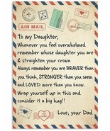Letter Vintage Poster Unframe Wall art Printing Decor Gift For Daughter ... - $27.09 CAD