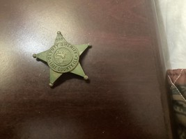 Lake county Illinois Deputy sheriff  POLICE badge very early obsolete bx 30 - £239.79 GBP