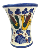 Vintage Hand Painted Pottery Vase/Cup Ecuador 4&quot; - $11.39