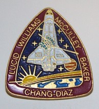 Nasa Astro 1 Space Shuttle STS-34 Chang Diaz Lucid Metal Enamel Pin New Unused - £3.99 GBP