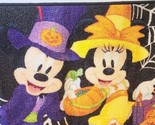 Disney Halloween Mickey &amp; Minnie Mouse Happy Halloween Accent Rug 20x32 NEW - $18.99