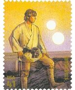 2007 41c Star Wars, 30th Anniversary, Luke Skywalker Scott 4143e Mint F/... - $1.68