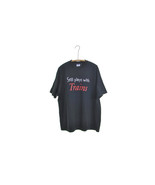 TRAIN tshirt collector model train black t shirt cotton vintage 90s shir... - £18.90 GBP