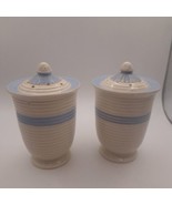 Vtg Blue &amp; White Maruhon Ware Salt &amp; pepper Shakers Made In Japan - $18.00