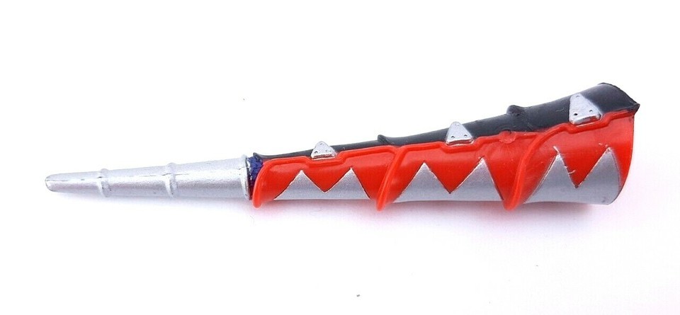 Power Rangers Dino Thunder Red Raptor Rider Tail Piece - $5.17