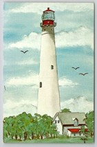 Cape May Lighthouse NJ Darling Art by Mabel T Burr Postcard J28 - £7.81 GBP