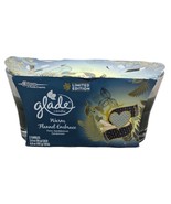 Glade Warm Flannel Embrace Candle 3.4 oz Each Limited Edition 2 Pack - $36.99
