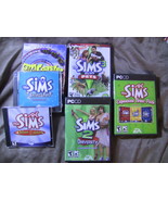 Lot of SIMS PC Video Games  - £15.84 GBP