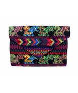 Mia Jewel Shop Neon Multicolored Tribal Pattern Huipil Embroidered Slim ... - $25.73