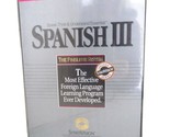 SyberVision Language Series Spanish III 3 16 Cassette Tapes The Pimsleur... - £15.95 GBP