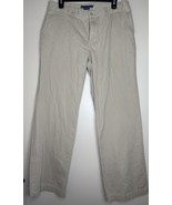 Ralph Lauren Khaki Straight Leg Classic Chino Pants Women’s Size 12 - €17,12 EUR