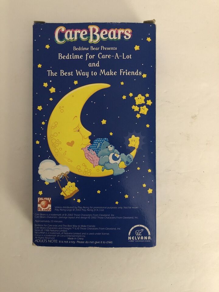 Care Bears Bedtime Bear Presents Bedtime For Care-A-Lot & The Best Way-VHS 2002) Item image 5