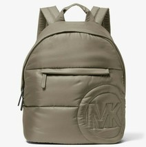 Michael Kors Rae Medium Quilted Nylon Army Green Backpack 35F1U5RB2C NWT $368 FS - £78.32 GBP