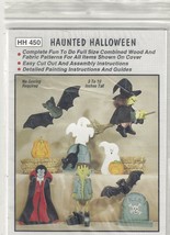 HALLOWEEN &quot;Haunted Halloween&quot; wood painting Pattern Packet NEW - £6.28 GBP