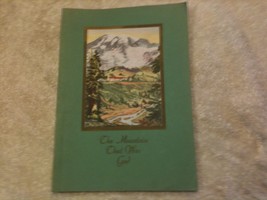 1932  &quot; The Mountain that was God &quot; Mt. Rainier  scenic book  - £27.42 GBP