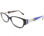 Kensie Petite Eyeglasses Frames SHINE BR Brown Blue Rectangular 47-15-125 - $41.88