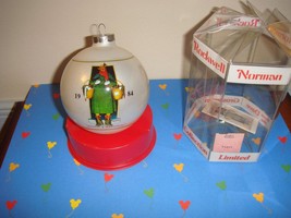 1984 Norman Rockwell Limited Edition Merrie Christmas Ornament - $13.49