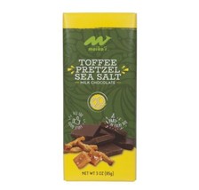 Maikai Toffee Pretzel Sea Salt Chocolate Bar 3 Oz (pack Of 5) - $58.41