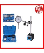 Professional 0-1&quot; Dial Indicator with Adjustable Magnetic Base &amp; 22  Tips - $65.33