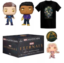Funko Pop Marvel Collector Corps Eternals Mystery Box L or XL Shirt - $29.58