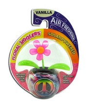 Solar Powered Dancing Flower w/Air Freshener - One Item w/Random Color and De... - £0.77 GBP