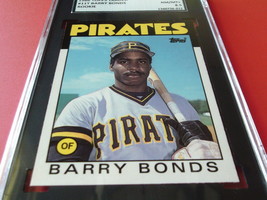 Barry  Bonds  Rookie  Topps  4  Card  Lot  Total   Sgc  92 / 88 / 84 / 80  # 11 T - £71.09 GBP