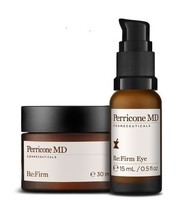 Perricone MD Re:Firm  EYE Treatment 0.5OZ  AND RE FIRM FACE GEL 1 OZ* AU... - $189.95