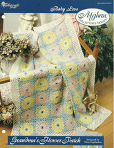Needlecraft Shop Crochet Pattern 962310 Grandmas Flower Patch Afghan Series - $2.99