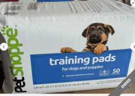 Pack Pet Shoppe Training Pads 50 Count Ea - $29.67