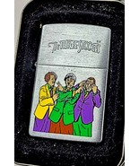 Retired 3 Stooges Brushed Chrome Zippo Lighter - $529.26 MXN