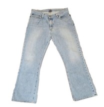 Polo Ralph Lauren Mens Jeans Relaxed Fit Size 35x30 Light Wash - $24.70