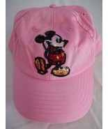  Mickey Mouse Authentic Disney Parks Hat-Youth Girls&#39; Size-Color:Pink-NWOT - £11.76 GBP
