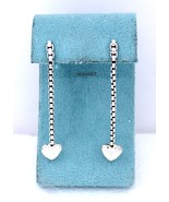 John Hardy JAI Sterling Silver Heart Symbols of Love Drop Earrings  2-1/... - £144.73 GBP