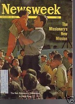 Newsweek Magazine Missionary&#39;s Mission Dec. 30, 1963 - £11.62 GBP