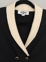 Vintage St. John Knits SJK Santana Knit Button Jacket Sweater Sz 8 Made ... - £70.10 GBP