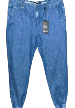 Publish Design Men&#39;s Blue Thin Denim Pants Jogger Sweatpants Size US 38 - $61.36