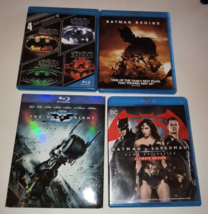 7 Films on Blu-ray - Batman &amp; Robin, Returns, Forever, Dark Knight, Begins, BvS - £13.62 GBP
