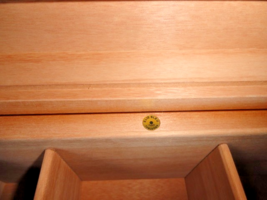 Elie Bleu Acajou Blond Mahogany Humidor  75 -100 count NIB image 7