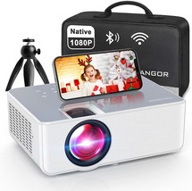 1080P HD Projector, WiFi Projector Bluetooth Projector, FANGOR 230&quot; Portable - £143.21 GBP