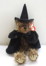 Ty Attic Treasures Esmerelda Witch Bear Fully Jointed 1993 NEW - $9.89