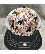 Dekk’d Mickey Toddlers Trucker Hat Adjustable Snap Back Mesh Splatter - $47.85 CAD